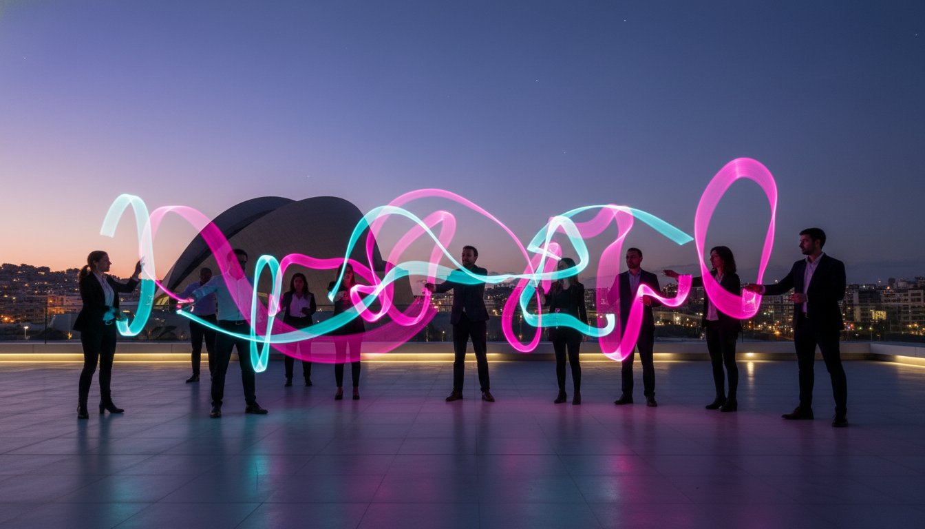 Ideas originales para eventos de empresa en 2026: Innovación y legado visual