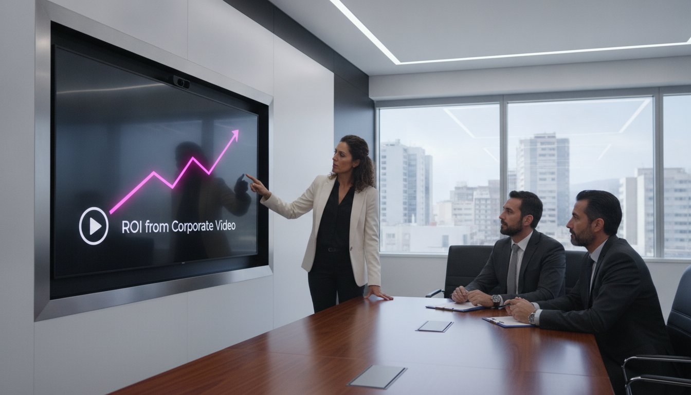 Cómo justificar la inversión en un vídeo corporativo: Guía de ROI para directivos (2026)